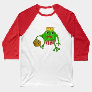 Frog King Baseball T-Shirt